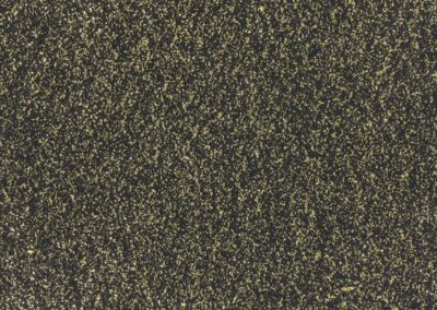 Loper Brandvertragend Zwart/Gouden Glitter 1910, 200 cm breed, 30 meter rollen, 370 g/m2