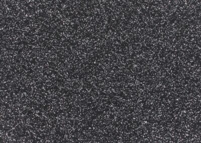 Loper / Tapijt Brandvertragend Zwart/Zilveren Glitter 0910, 200 cm breed, 30 meter rollen, 370 g/m2
